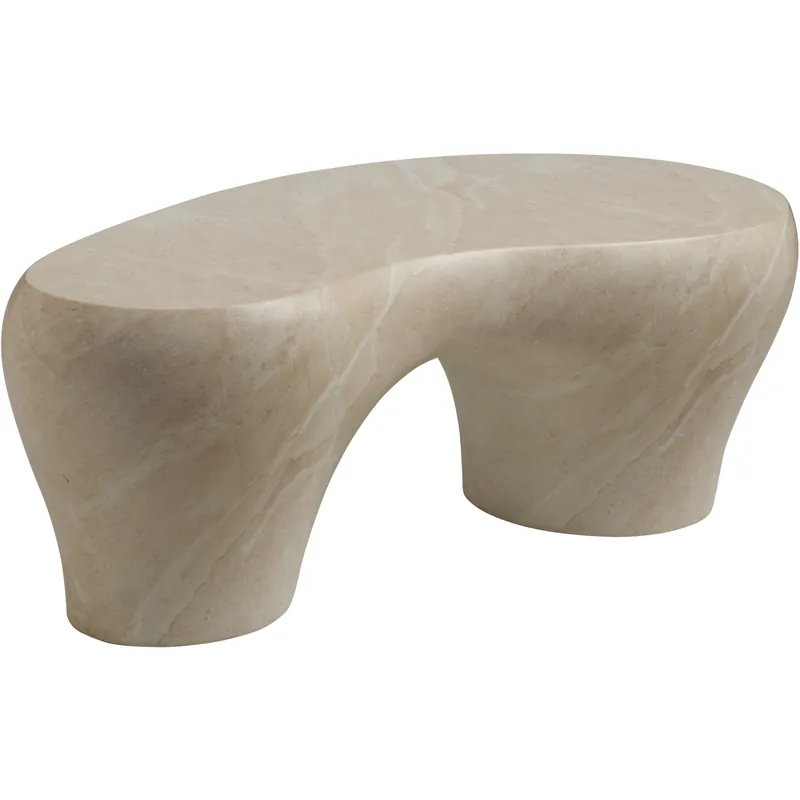 Hot Picks Rena 40 X 15 inch White/Cream Cocktail Table