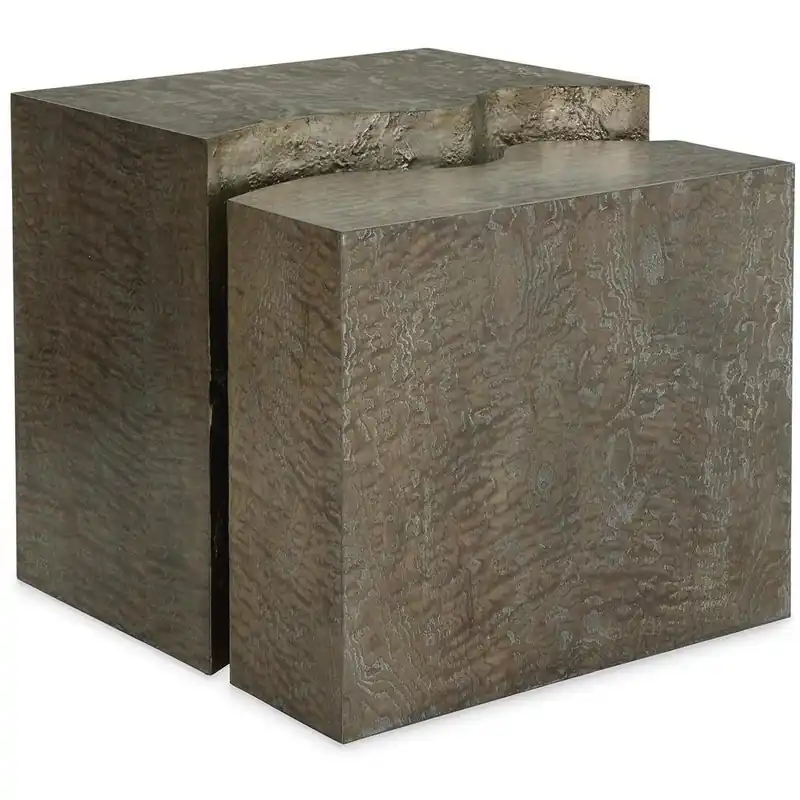 Factory Price Calaveras End Table, Two-Piece