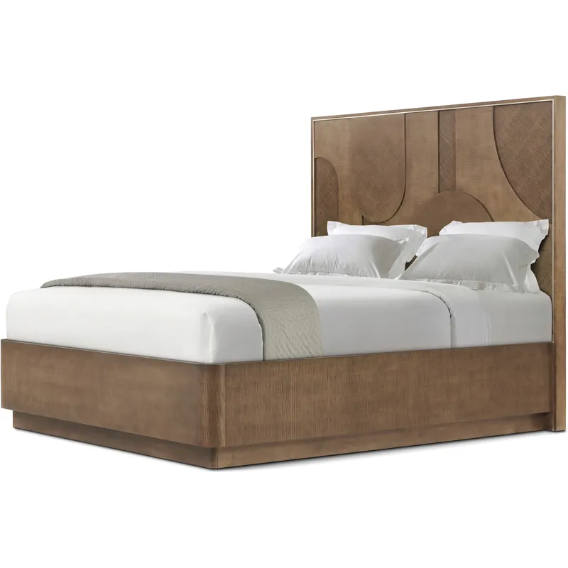 Origins Landmark California King Bed, Wooden Instant Buy
