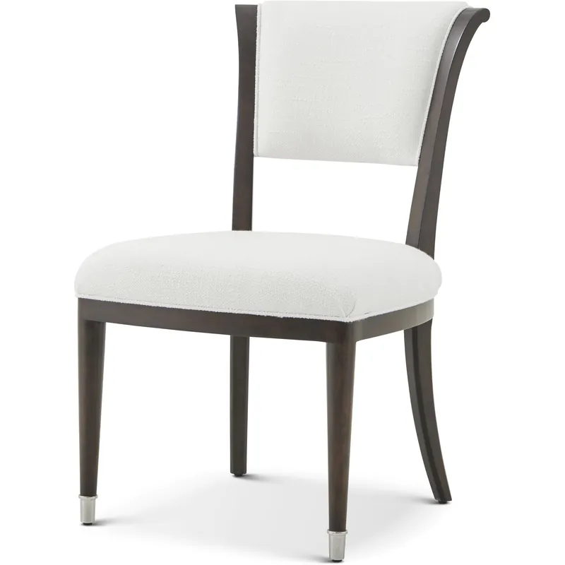 Super Sale Spencer London Fulham Dining Side Chair, Wooden, Upholstered