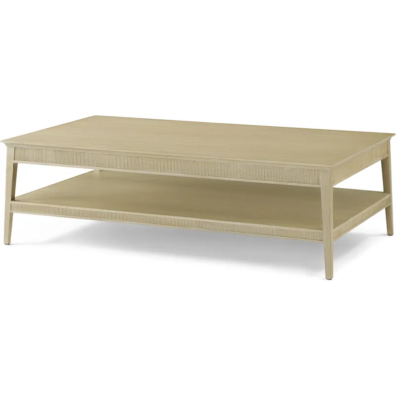 Balboa 56.25 X 32.25 inch Coastal Grey Cocktail Table, Wooden Discount