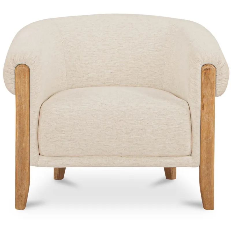 Worldwide Shipping Jones White Accent Chair
