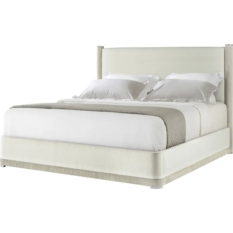 Horizon Day US Queen Bed, Wooden, Upholstered Crafted