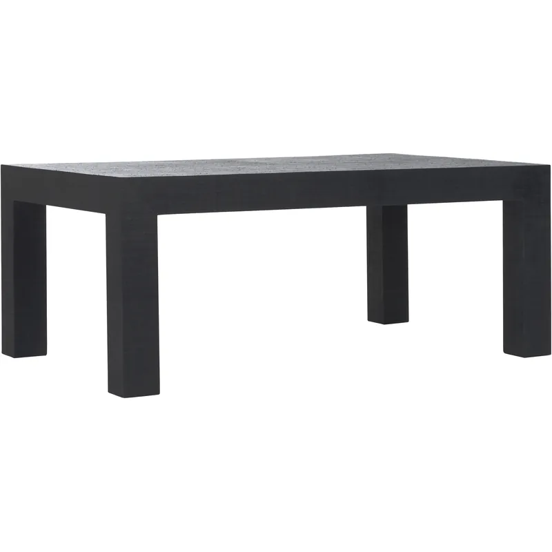 Viral Sanibel 48 X 20 inch Black Coffee Table