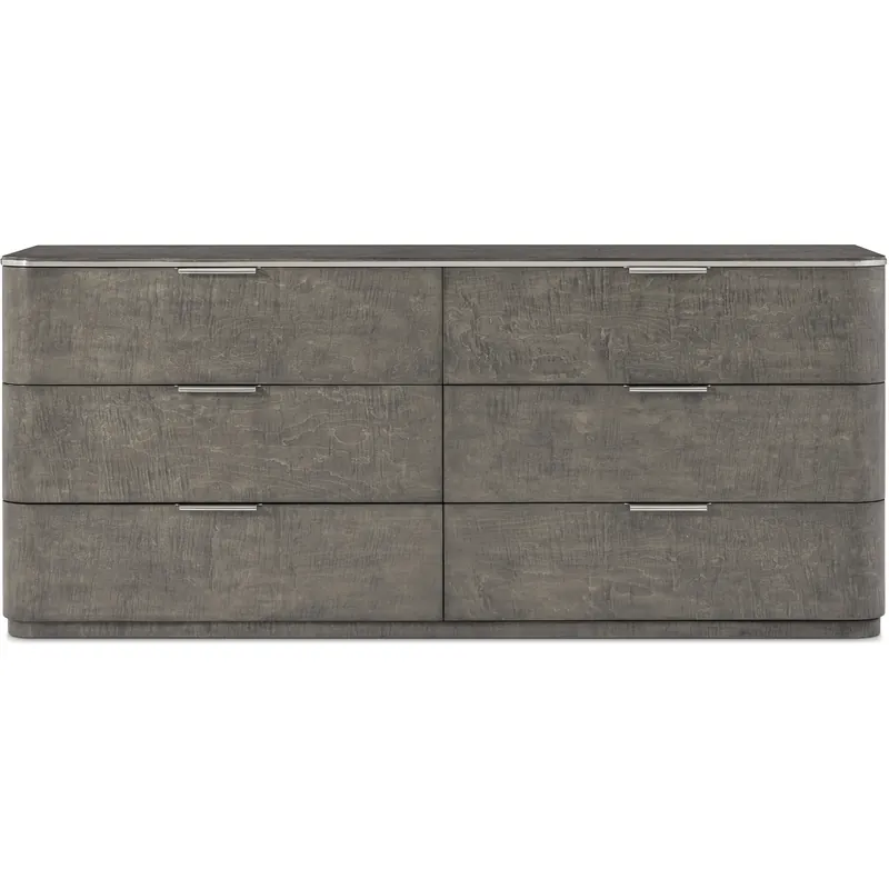 Final Sale Hudson Pebble Grey Dresser, Wooden
