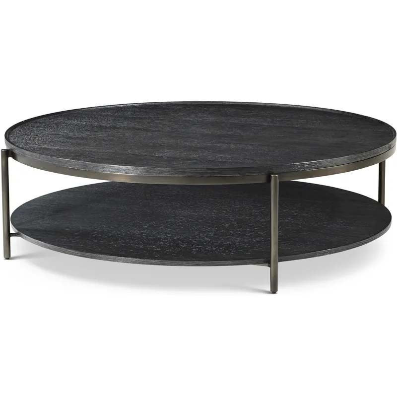 Repose 57 X 57 inch Charcoal Oak Coffee Table Flash Sale