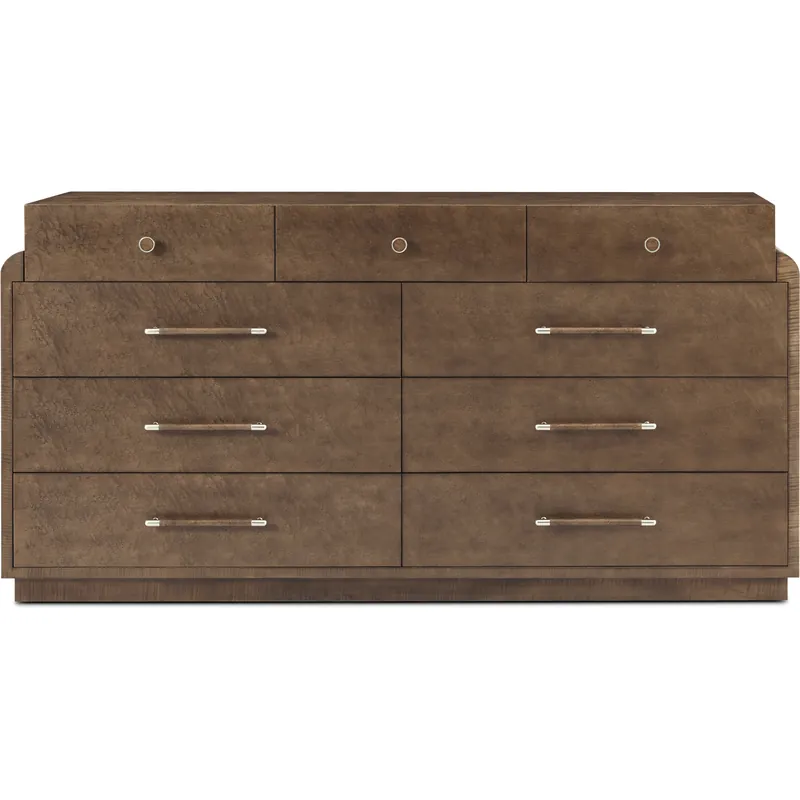 Worldwide Shipping Origins Landmark Dresser, Wooden, 9-Drawer
