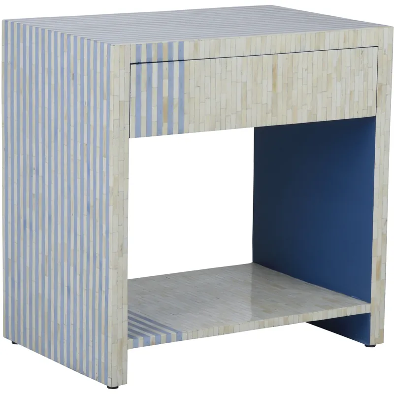 Blue Bedside Table New Arrival