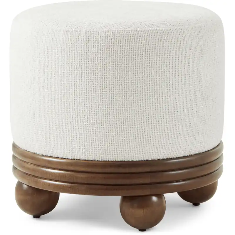 Discount Origins 18 inch Landmark Ottoman, Wooden, Upholstered