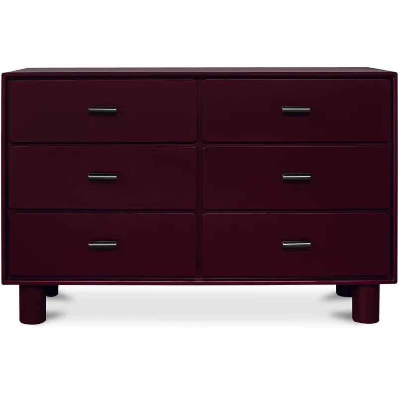 Holiday Sale Jolene Red Dresser, 6 Drawer
