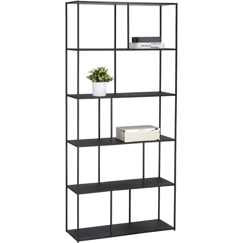 Eiffel Black Bookcase, Large Special Offer