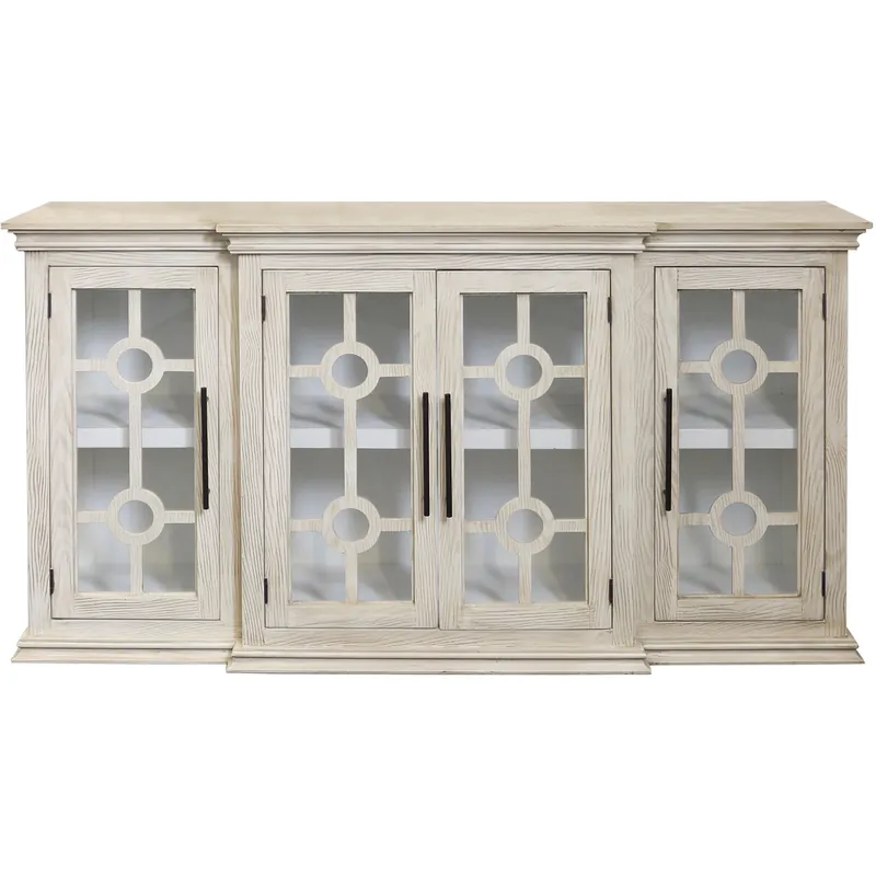 Cameron 68 X 18 inch Antique White Credenza Hot Deal