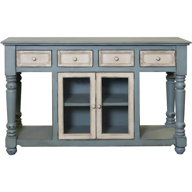Cameron 60 X 19 inch Turquoise Buffet Limited Time