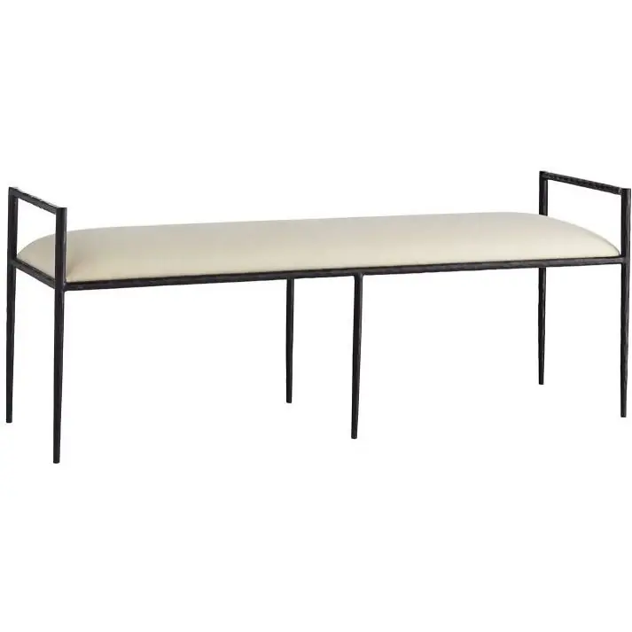 Barbana 22 inch White Bench Time-Limited