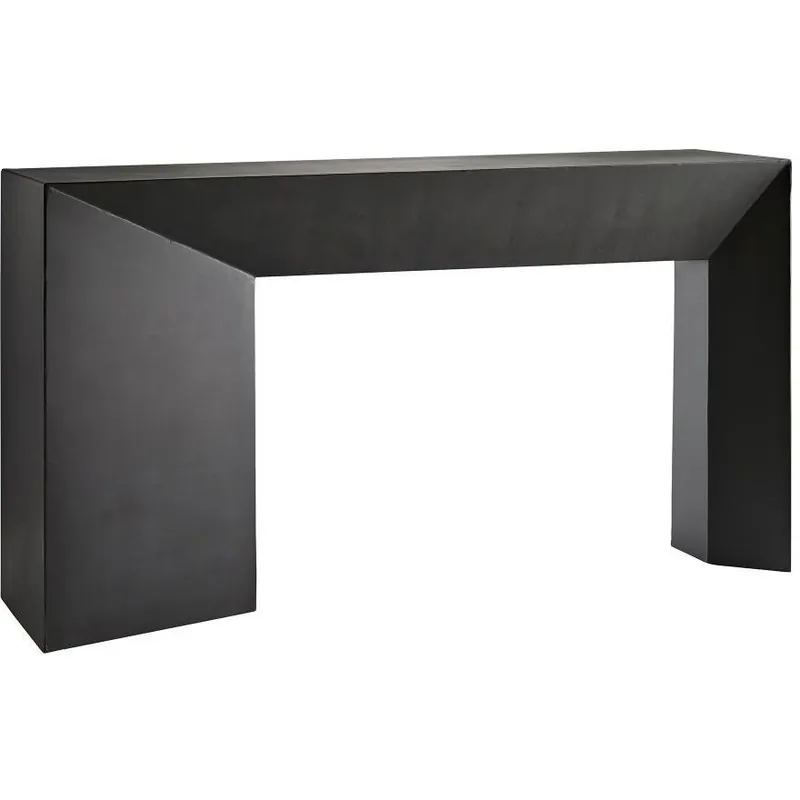 Mckinley Blackened Console Table Direct From Factory