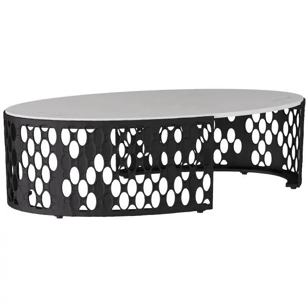 Instant Buy Onze 48 X 16 inch White Coffee Table