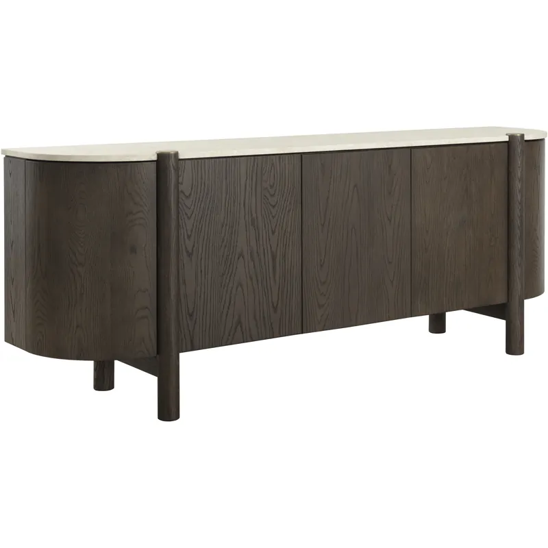 Luxury Banyan 87 X 20.5 inch Cream / Mocha Sideboard