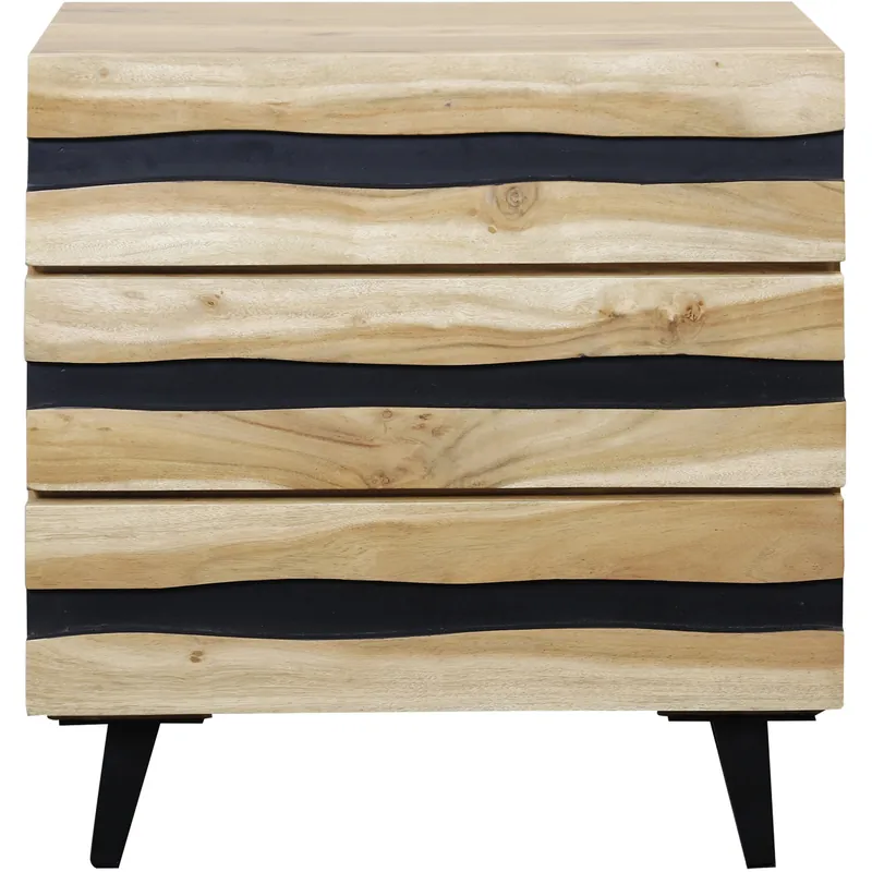 Clearance Cevilla Light Brown and Black Chest