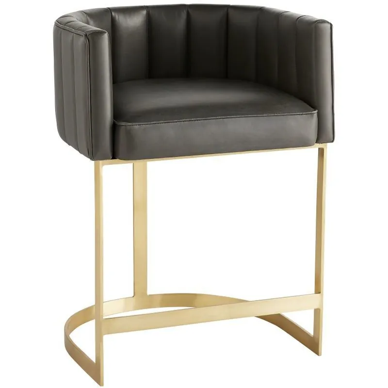 Top Rated Tatum 28 inch Dim Gray Counter Stool