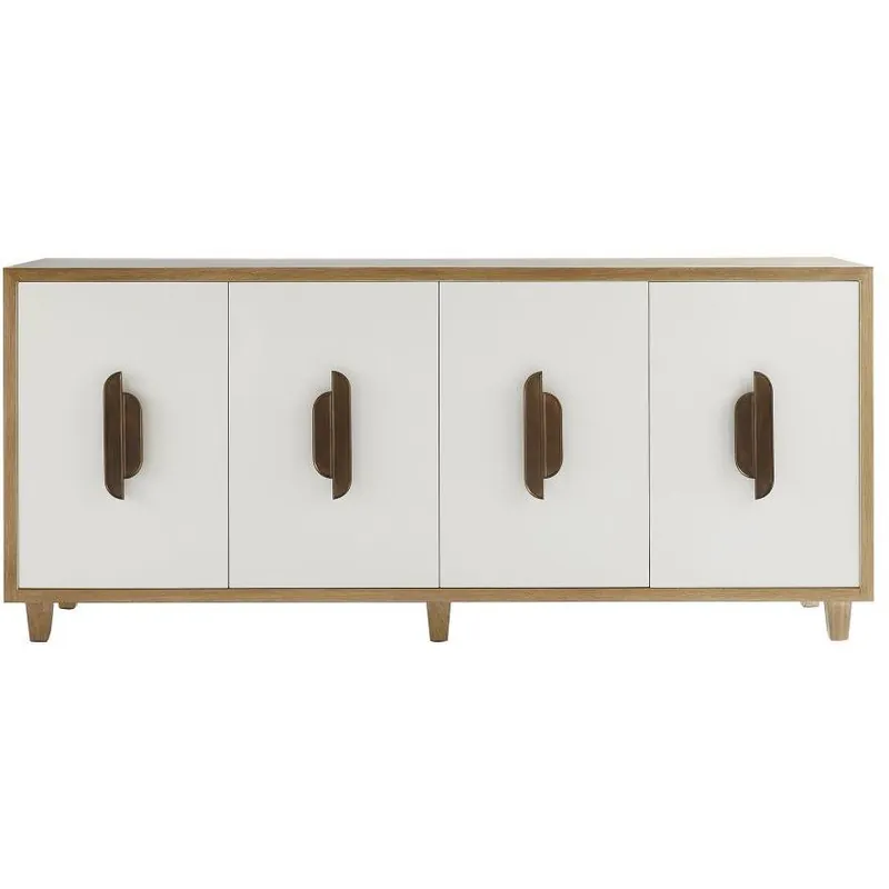 Kianna 34.5 inch Off-White Credenza Free Shipping