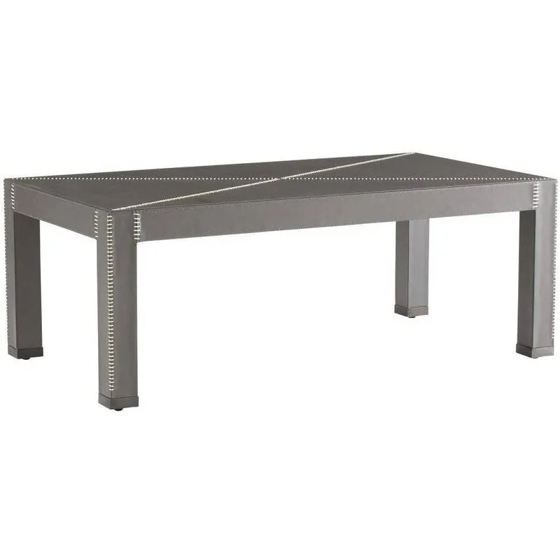 Hidalgo 52 X 19.5 inch Dim Gray and Blackened Bronze Cocktail Table Express Delivery