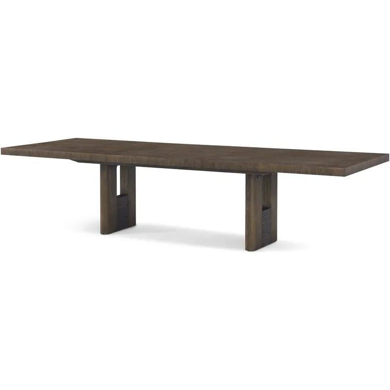 Free Delivery Urbane 128 X 44 inch Campfire Extension Dining Table, Wooden