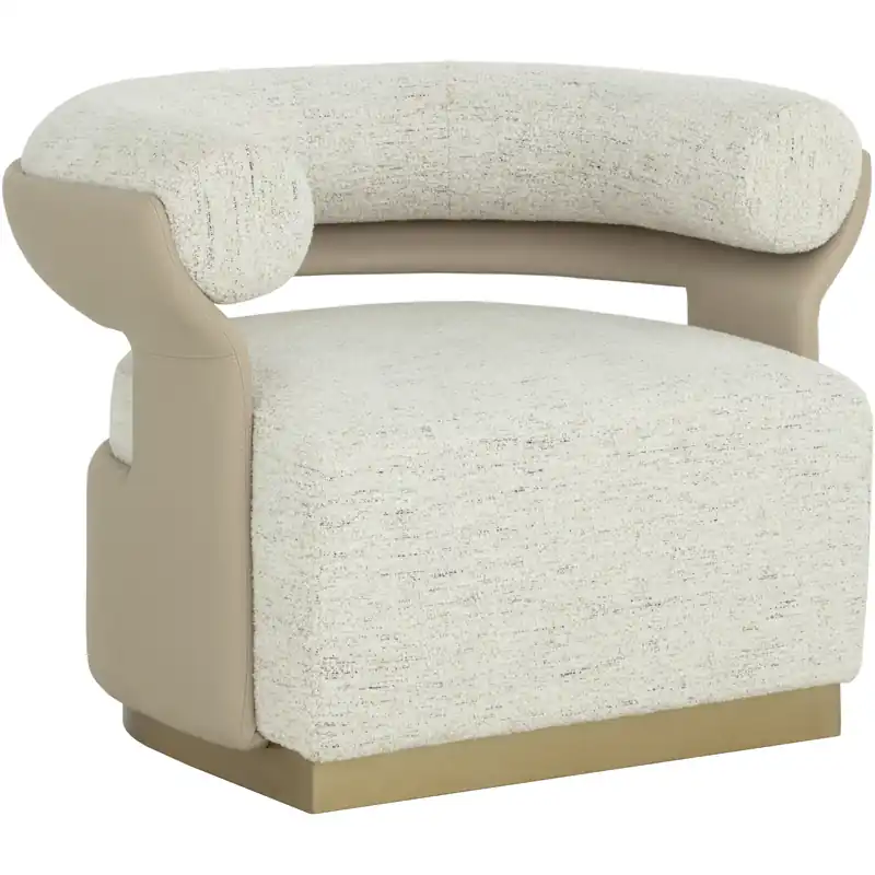 Olida Hailey Moon / Napa Beige Swivel Lounge Chair Buy Today