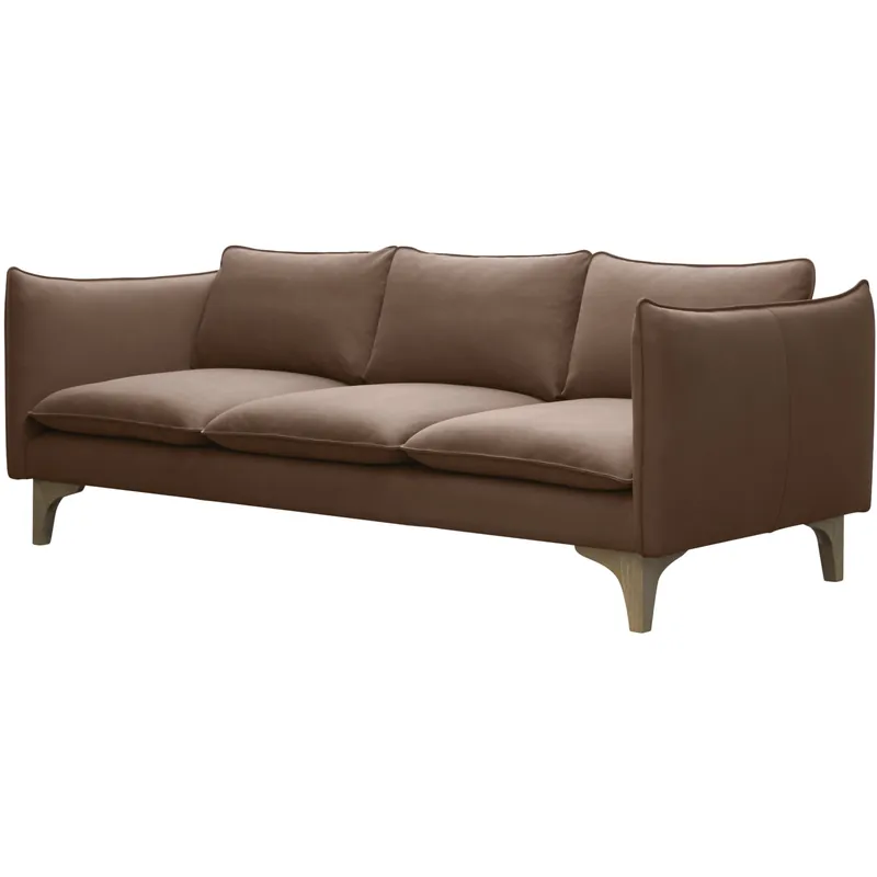 Same Day Shipping Simone Brown Sofa