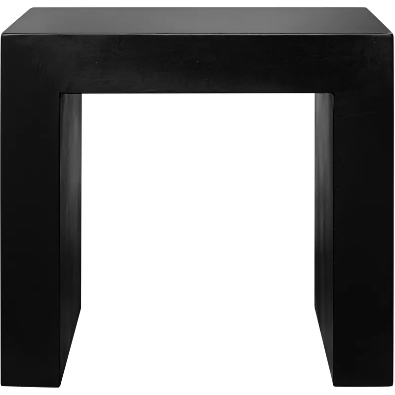 Budget Lazarus 18.5 inch Black Stool, Outdoor