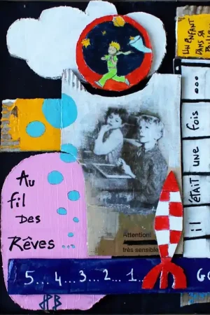 Special Offer ▷ Au fil des rêves by Jean-Philippe Berger, 2025 | Acrylic Painting