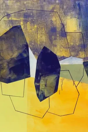 Top Pick ▷ A Bright Night by Anna Masiul-Gozdecka, 2022 | Acrylic Painting