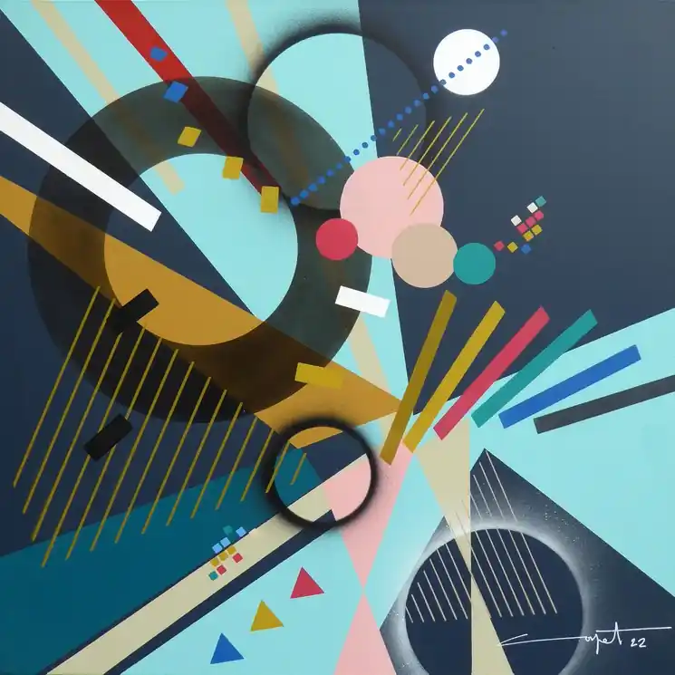 ▷ Alalia #1 by Thierry Corpet, 2022 | Acrylic Painting Modern