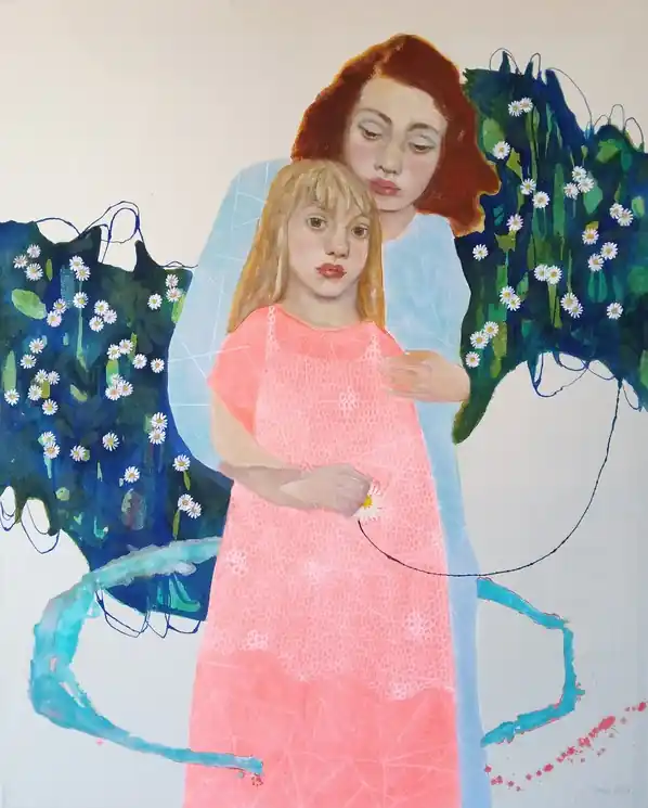 Top Rated ▷ Ensemble by Marta Grassi, 2022 | Acrylic Painting
