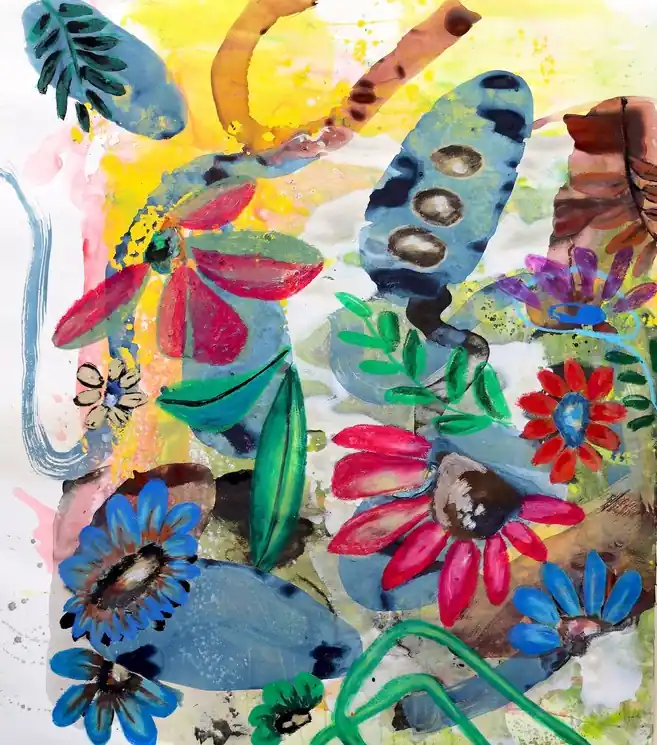 Secure Checkout ▷ Beautiful bane 04 by Poonam Choudhary, 2025 | Pastel Paintingss