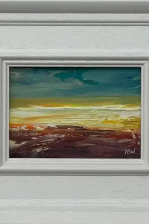 ▷ Afterglow by Angela Wakefield, 2025 | Canvas Painting Markdown