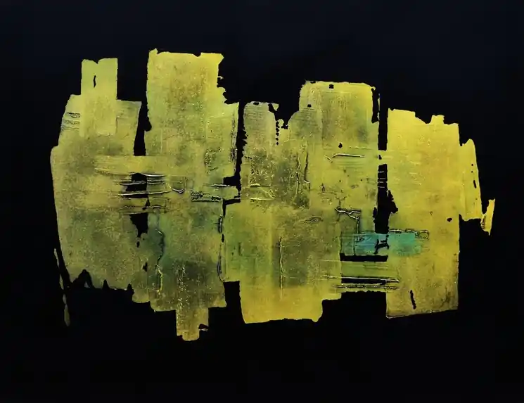 Top Rated ▷ L'Or Vert by Sophie Duplain, 2022 | Pigments Painting
