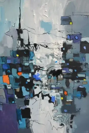▷ A forgotten cty by Pol Ledent, 2025 | Oil Painting for Sale New Release