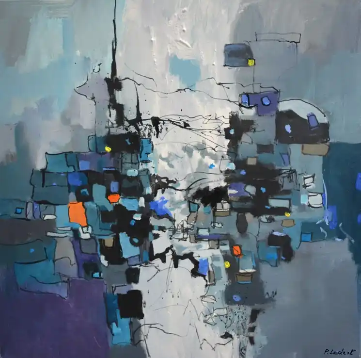 ▷ A forgotten cty by Pol Ledent, 2025 | Oil Painting for Sale New Release