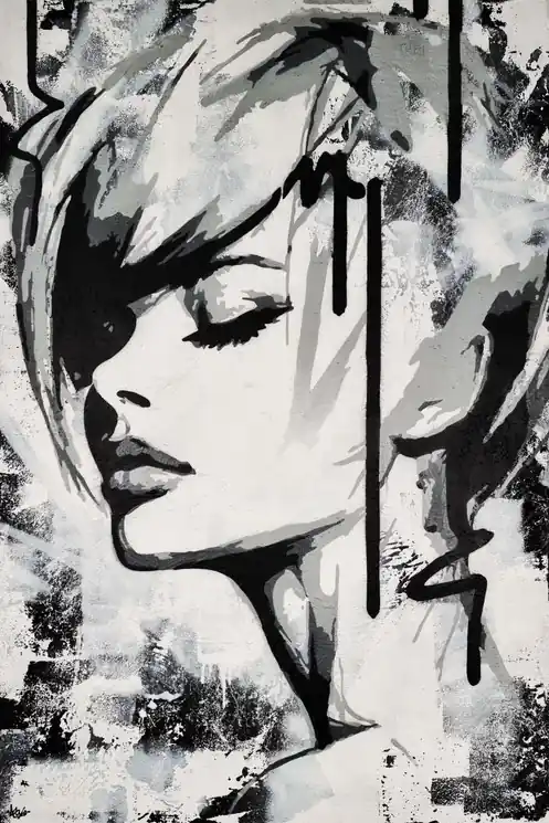 ▷ Abstract Expression by Asko, 2025 | Acrylic Painting Special Offer