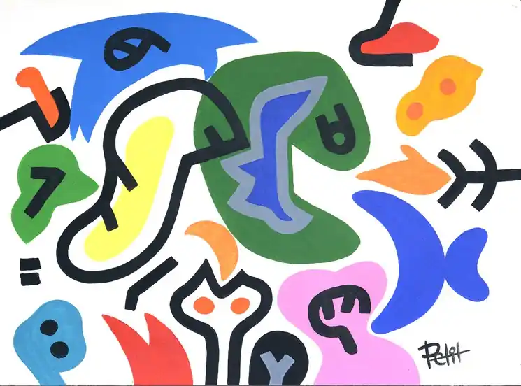 While Supplies Last ▷ Le rêve du poète by Jean-Pierre Petit, 2025 | Acrylic Painting
