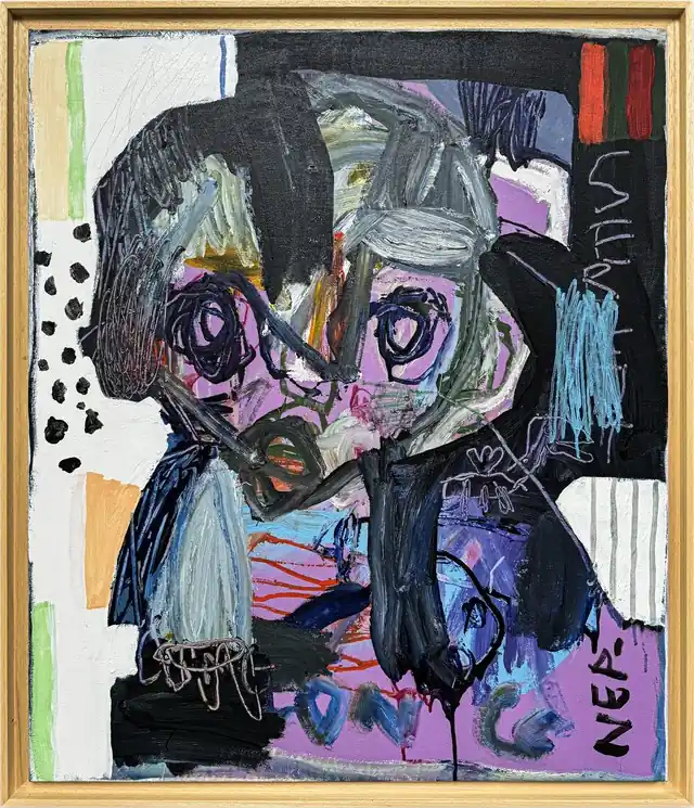 Sale ▷ L'ensemble est invariable by Nep-, 2022 | Acrylic Painting