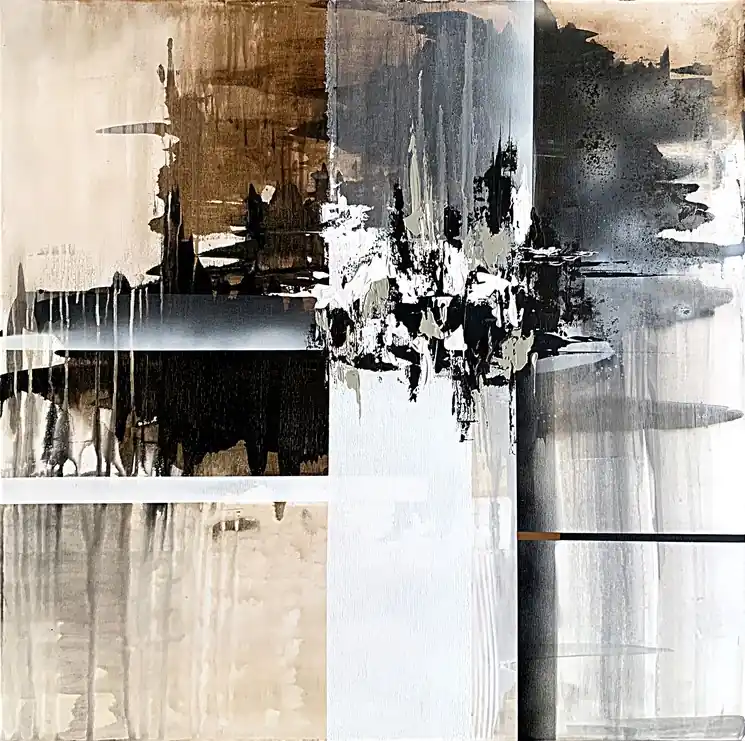 Flash Sale ▷ Harmony of Chaos by Tatiana Malinovscaia, 2024 | Acrylic Painting