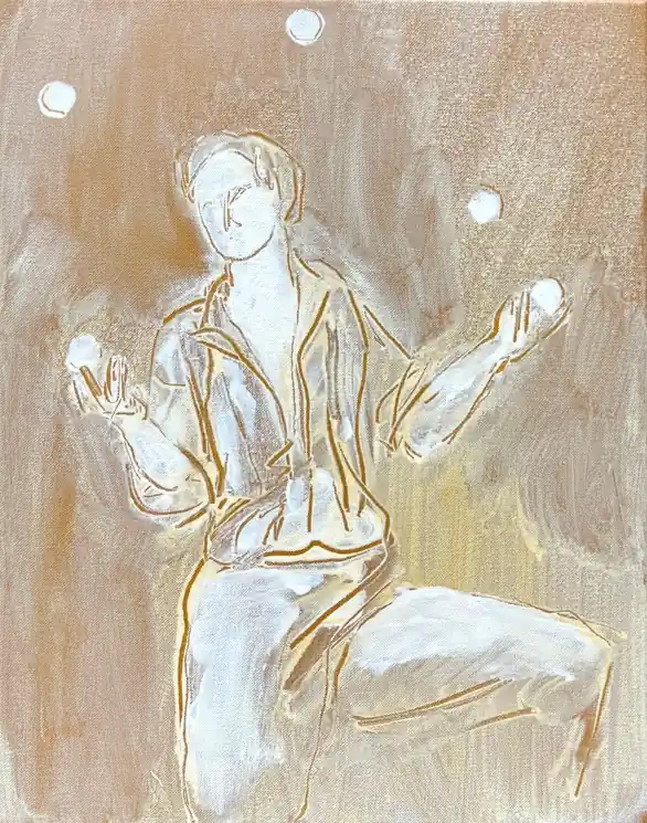 Seasonal Sale ▷ Circus II by Zakhar Shevchuk, 2024 | Oil Painting for Sale