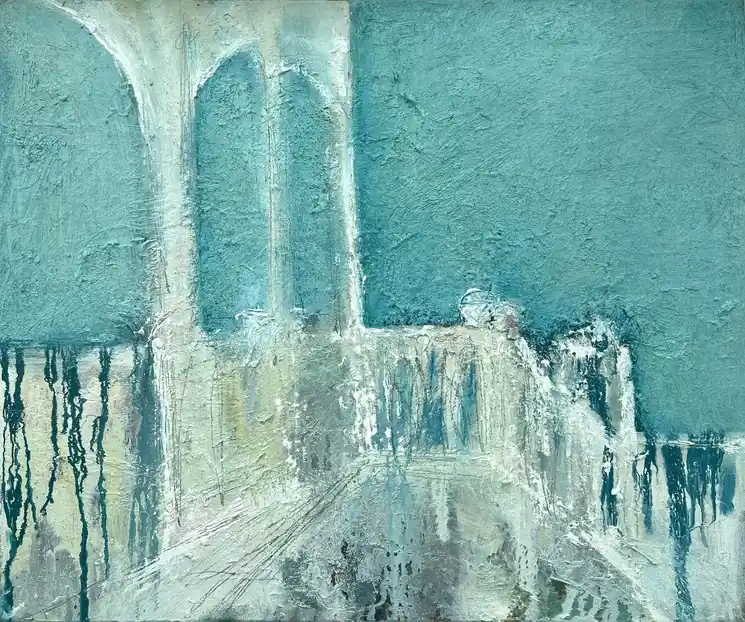 ▷ Morning Mist by Zakhar Shevchuk, 2023 | Oil Painting for Sale Get Yours
