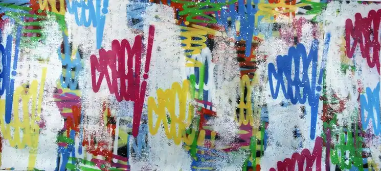 Free Delivery ▷ Untitled by Seen, 2018 | Aerosol Painting