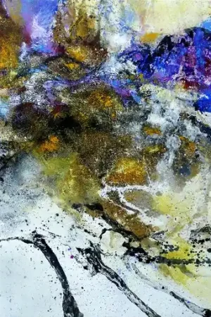 ▷ 4 Avril 2022 by Raymond Attanasio, 2022 | Oil Painting for Sale Cheap