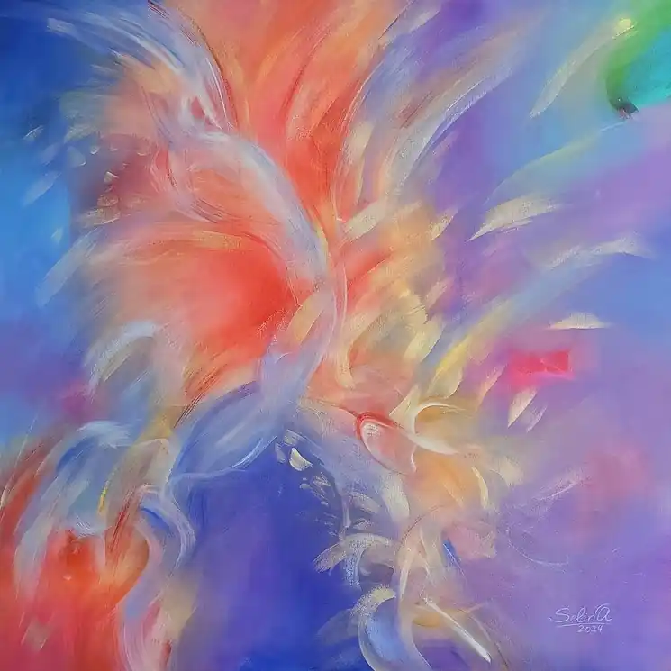 ▷ Plexus by Anna Selina, 2024 | Acrylic Painting Next Day Delivery