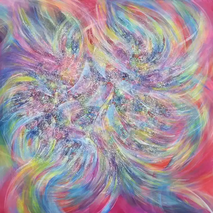 Editor’s Pick ▷ Crystall Soul by Anna Selina, 2025 | Acrylic Painting
