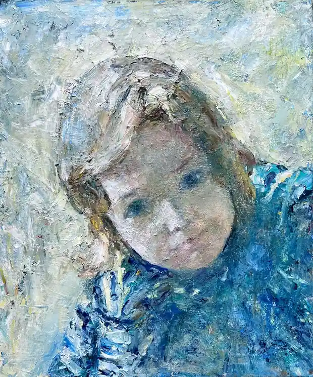 ▷ Portrait of a Boy by Zakhar Shevchuk, 2025 | Oil Painting for Sale Buy Today