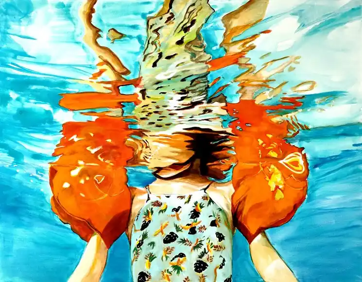 Original ▷ Horizon by Maude Ovize, 2024 | Acrylic Painting